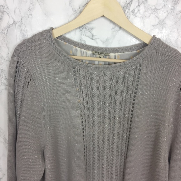 Lucky Brand Sweaters - Lucky brand layered sweater with split back